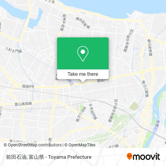 前田石油 map