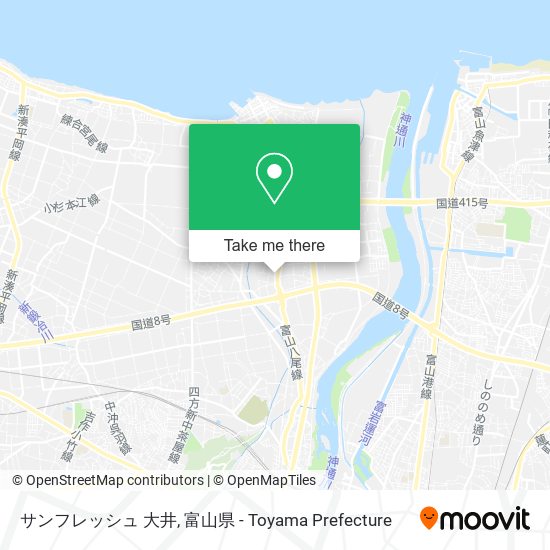 サンフレッシュ 大井 map