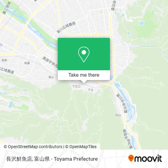 長沢鮮魚店 map