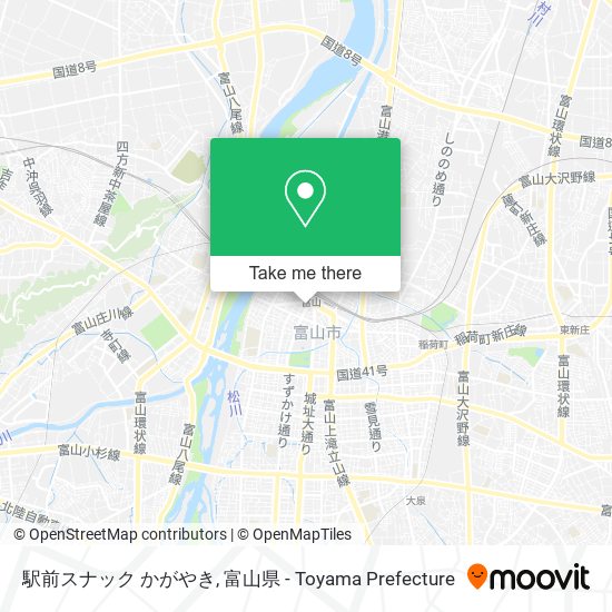 駅前スナック かがやき map