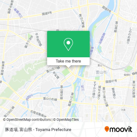 豚道場 map