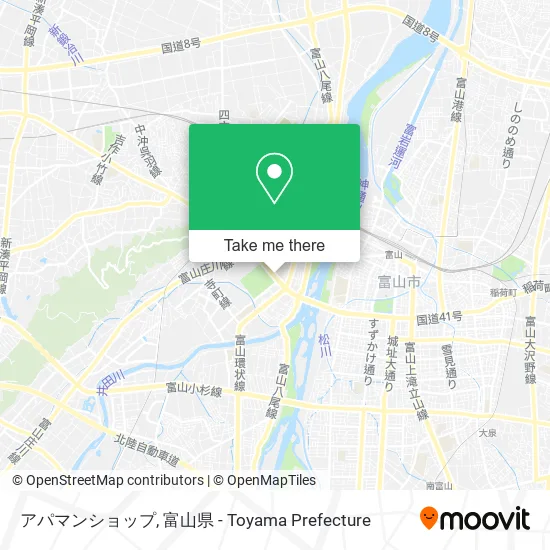 アパマンショップ map