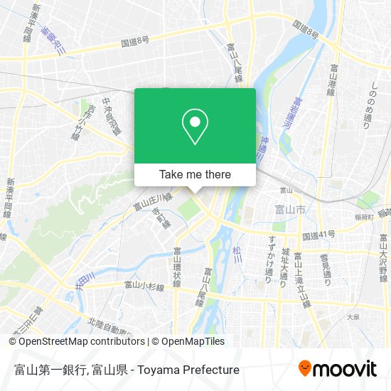 富山第一銀行 map
