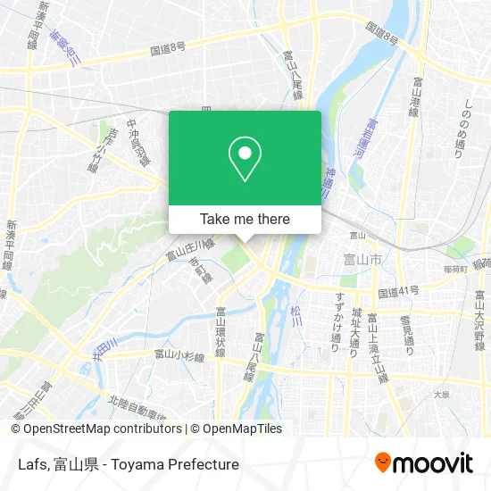 Lafs map