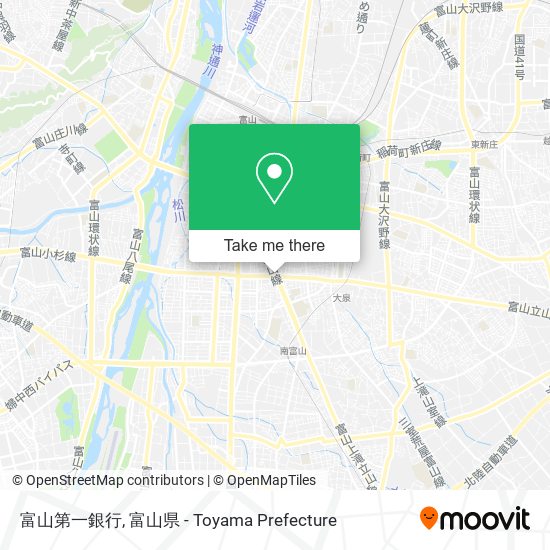 富山第一銀行 map