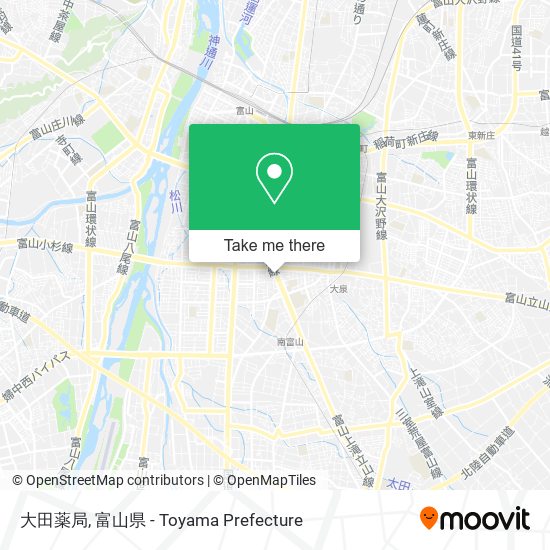 大田薬局 map