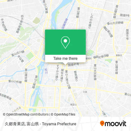 久郷青果店 map