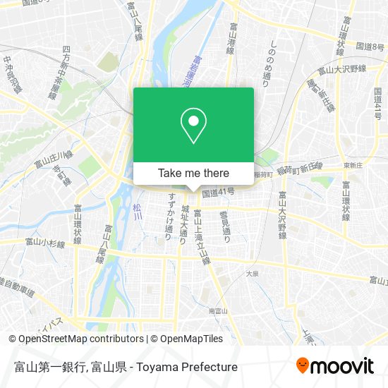 富山第一銀行 map