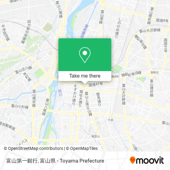 富山第一銀行 map
