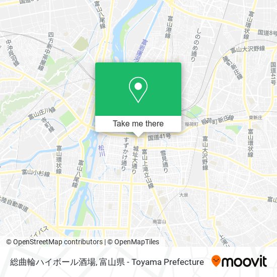 総曲輪ハイボール酒場 map
