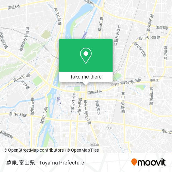 萬庵 map