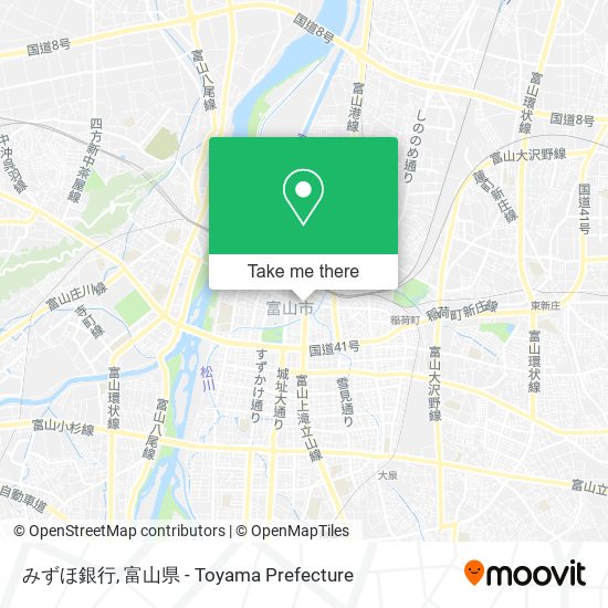 みずほ銀行 map