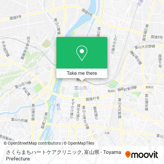 さくらまちハートケアクリニック map
