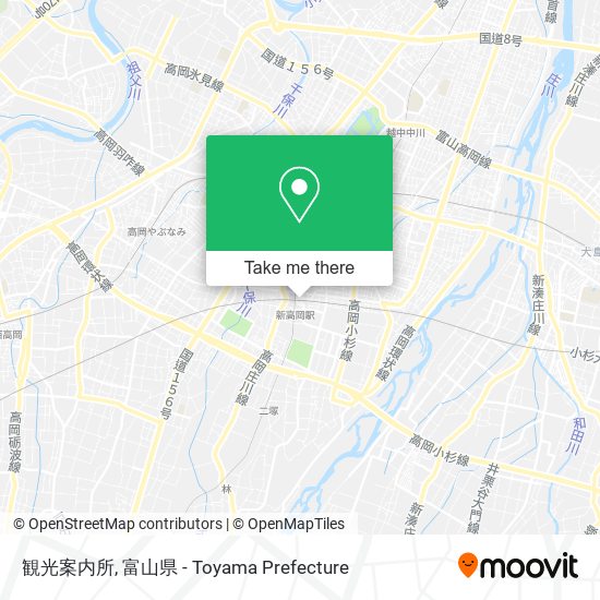 観光案内所 map
