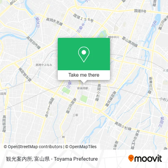 観光案内所 map