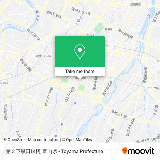 第２下黒田踏切 map