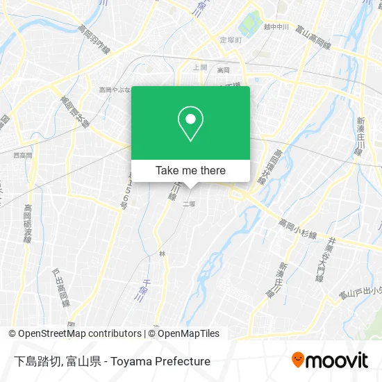 下島踏切 map