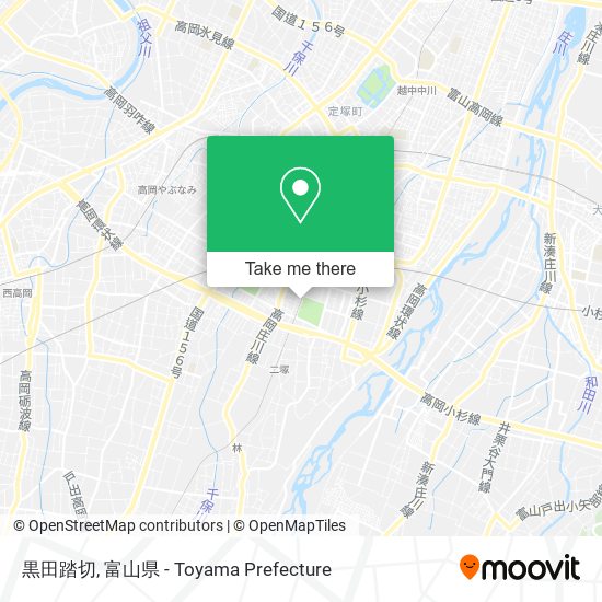 黒田踏切 map