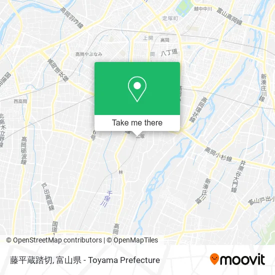藤平蔵踏切 map