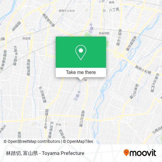 林踏切 map