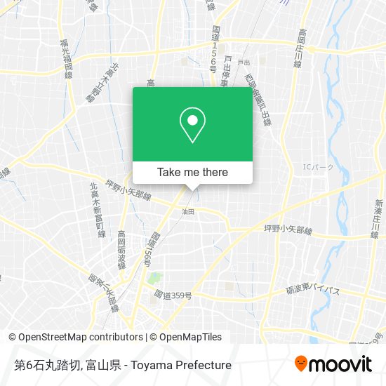 第6石丸踏切 map