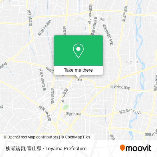柳瀬踏切 map