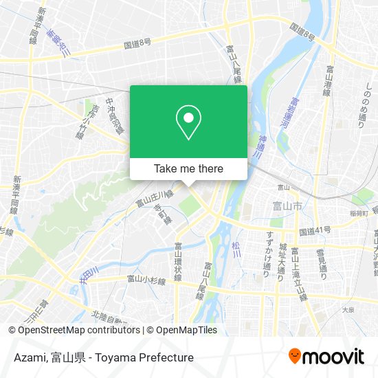Azami map