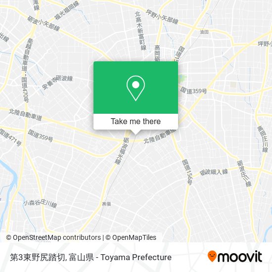 第3東野尻踏切 map