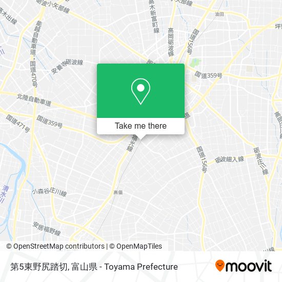 第5東野尻踏切 map