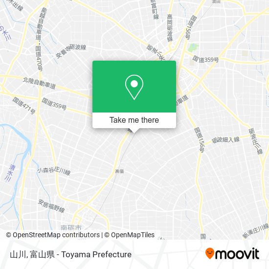 山川 map