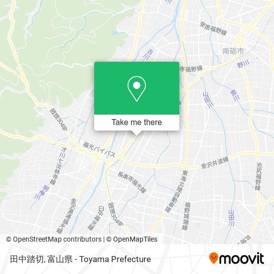 田中踏切 map