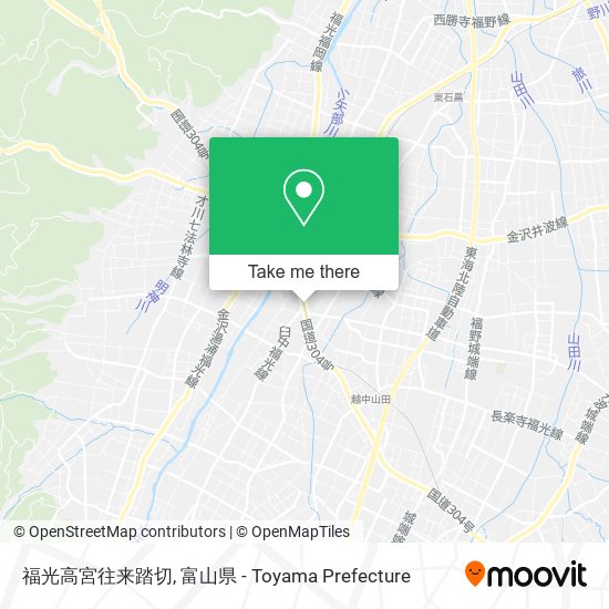 福光高宮往来踏切 map
