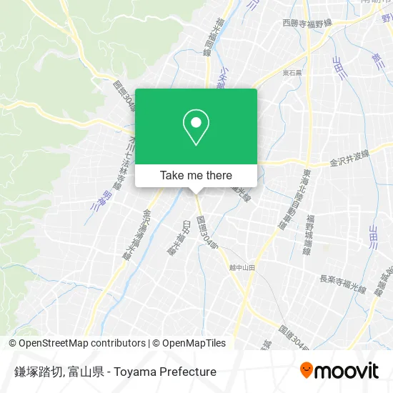 鎌塚踏切 map