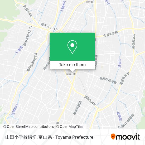山田小学校踏切 map