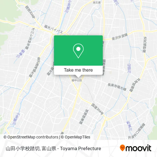 山田小学校踏切 map