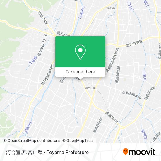 河合畳店 map