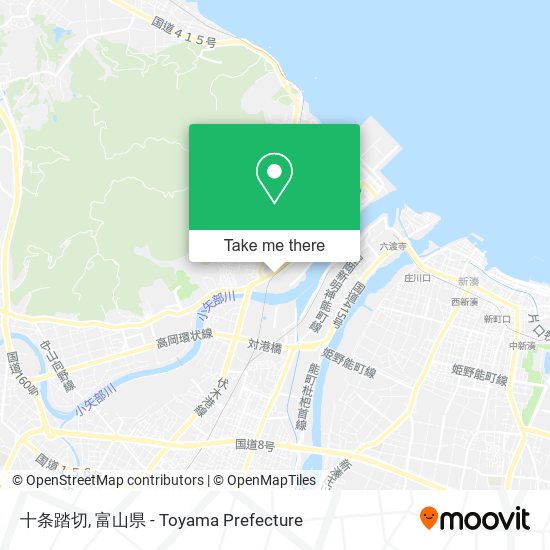 十条踏切 map