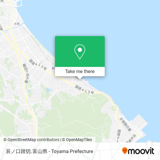 辰ノ口踏切 map