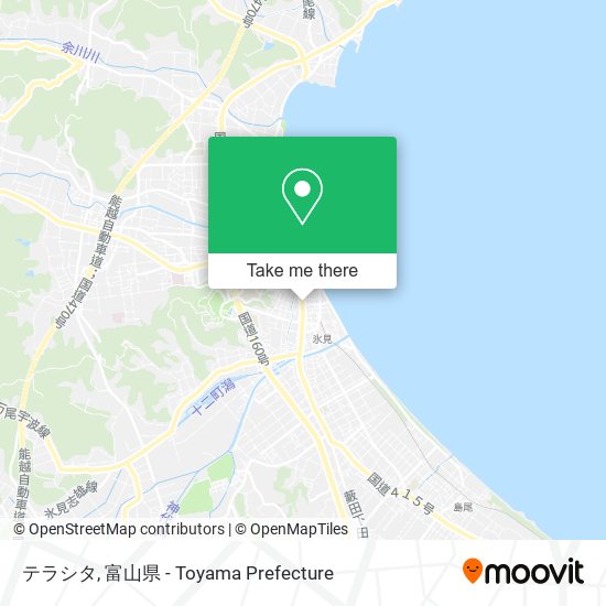 テラシタ map
