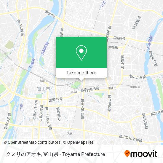 クスリのアオキ map