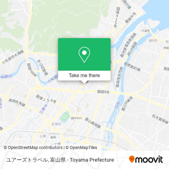 ユアーズトラベル map