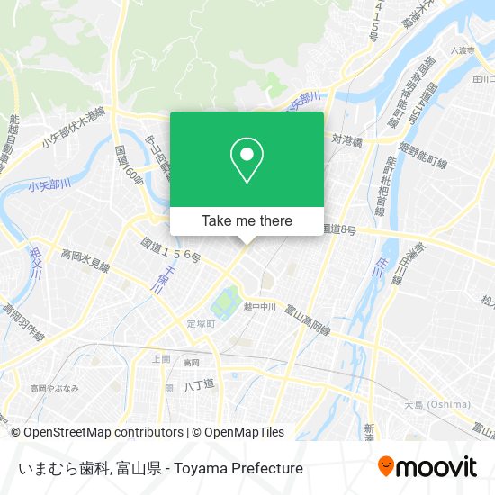 いまむら歯科 map