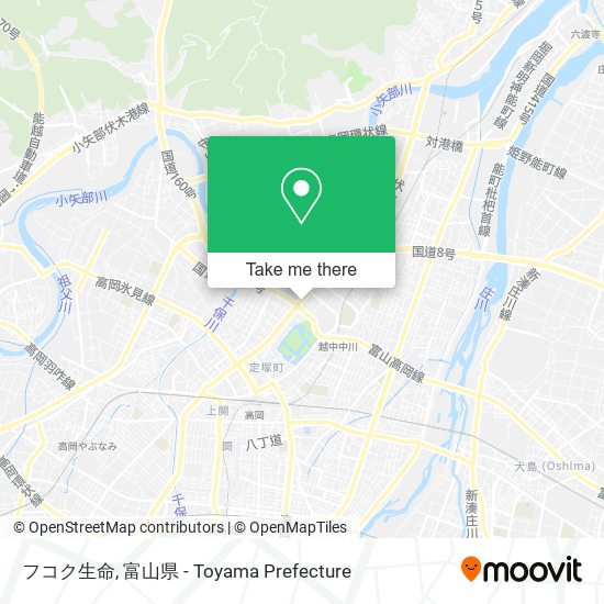 フコク生命 map
