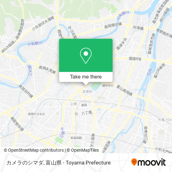 カメラのシマダ map