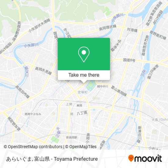 あらいぐま map