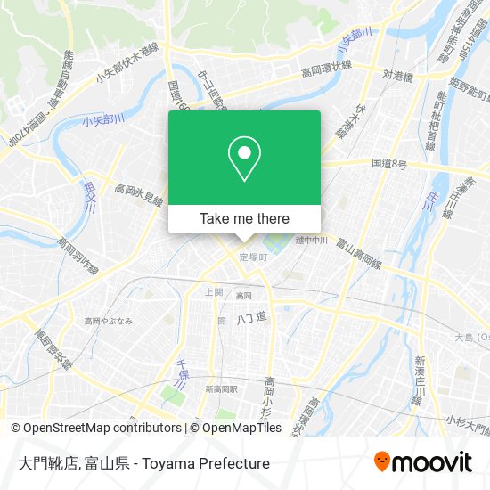 大門靴店 map