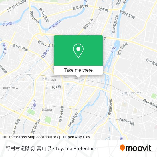 野村村道踏切 map