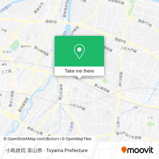 小島踏切 map