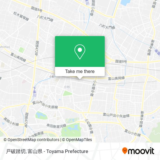 戸破踏切 map