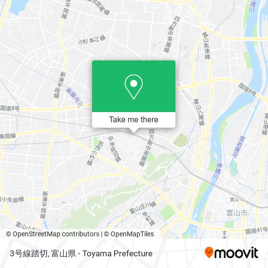 3号線踏切 map